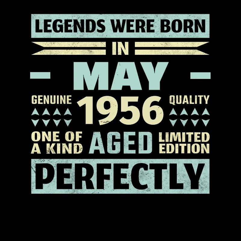 68th Birthday May Vintage 1956 Gift Idea