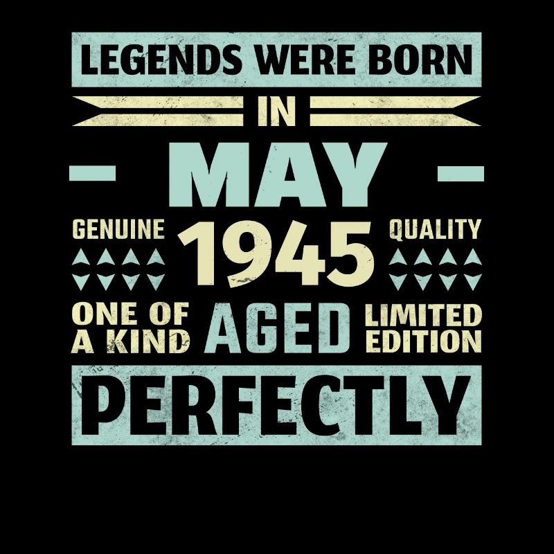 79th Birthday May Vintage 1945 Gift Idea