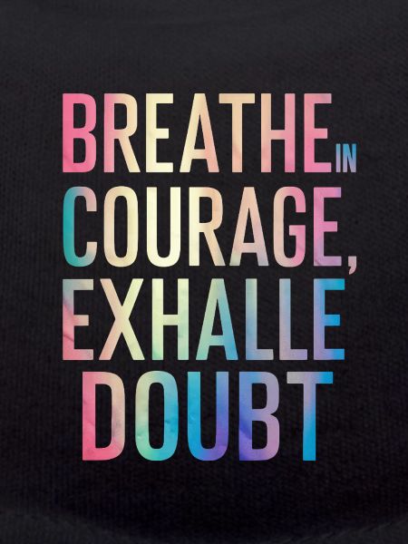 in courage from doubt