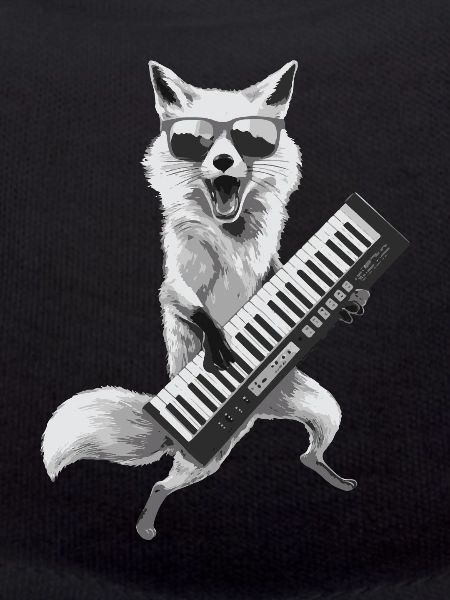 Fox Keytar Keyboard Gift