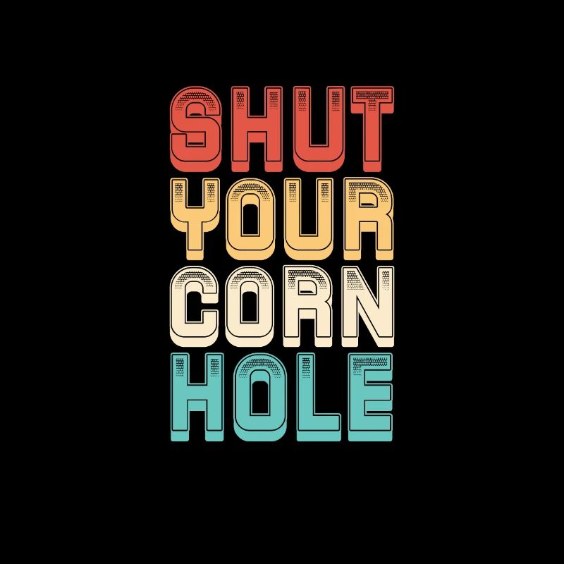 Cornhole pouf trou aveugle cadeau