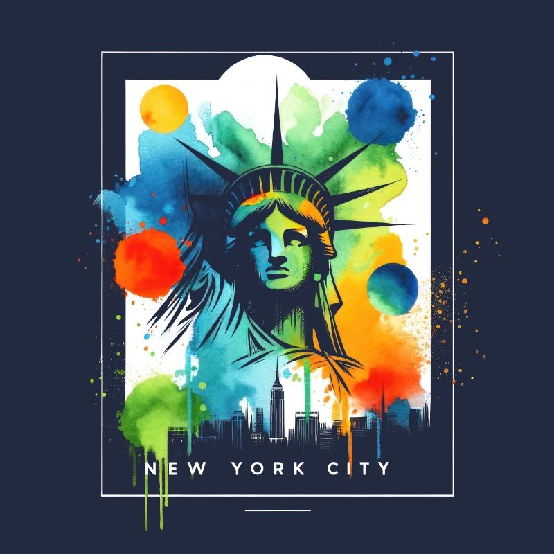 Vibrant NYC Liberty