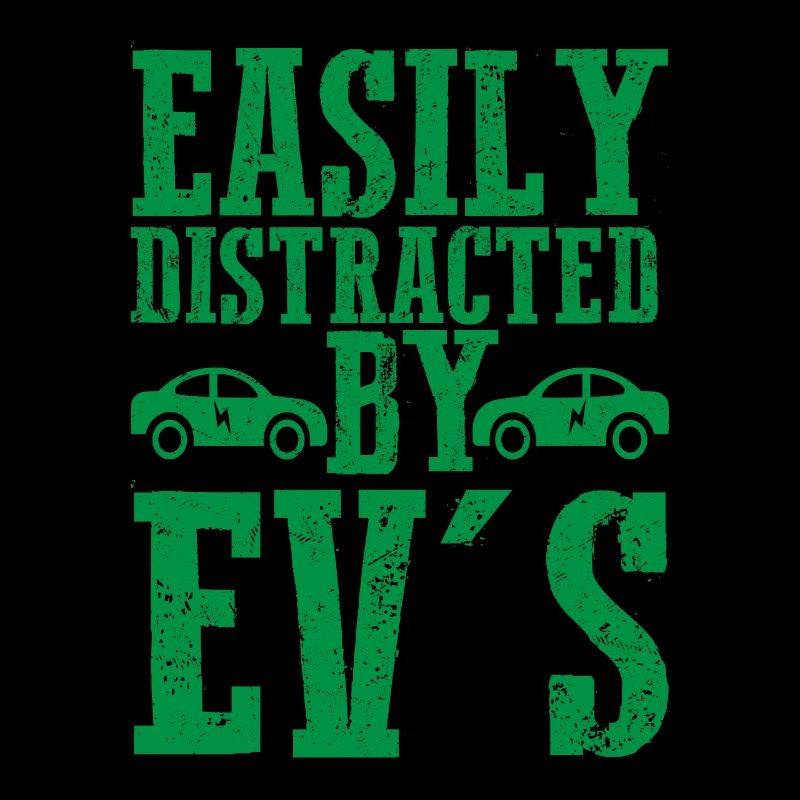Easily Distracted By EV's EV Driver Electric Car
