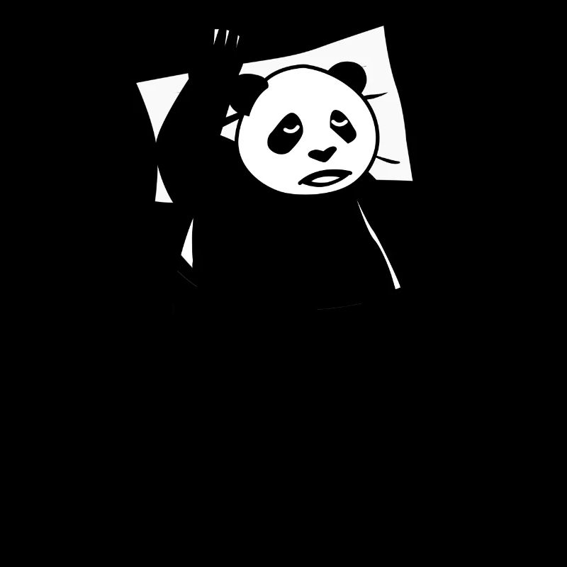 Panda endormi Ours Pandas Panda géant