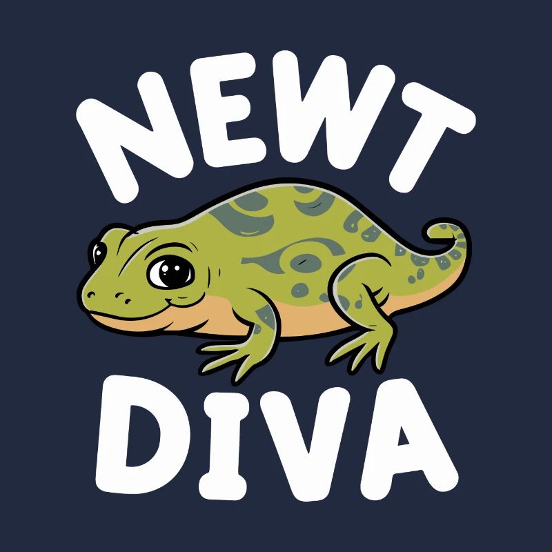 Witziger Molch Spruch