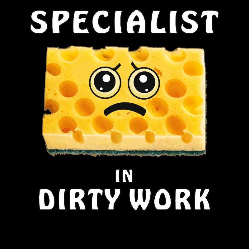 SPONGE SPECIALIST IN DIRTY WORK