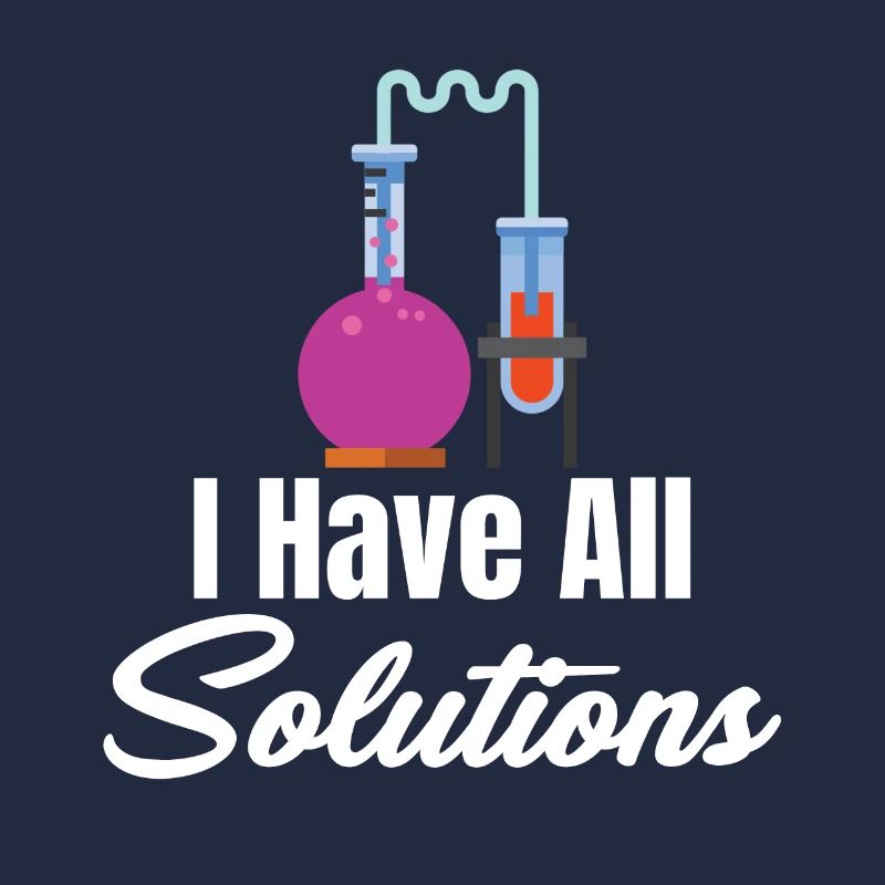 J’ai toute la science de la chimie des solutions