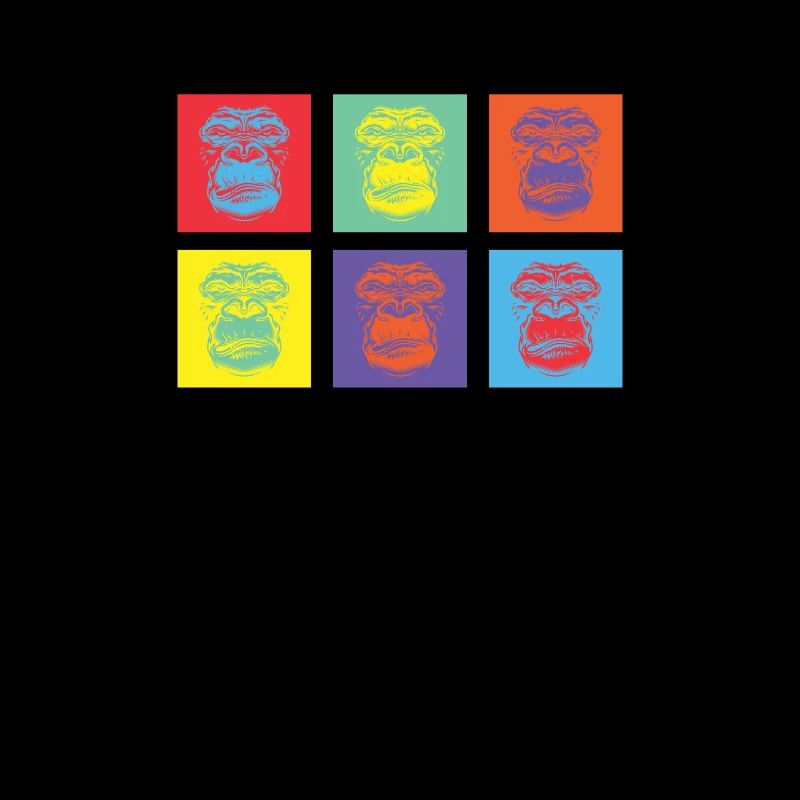 Singe Coloré 2
