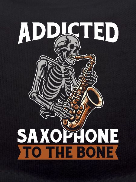 Saxophone Saxophone Skeleton