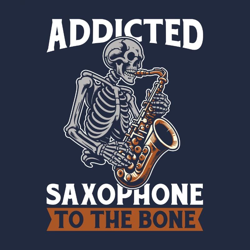Saxophone Saxophone Squelette