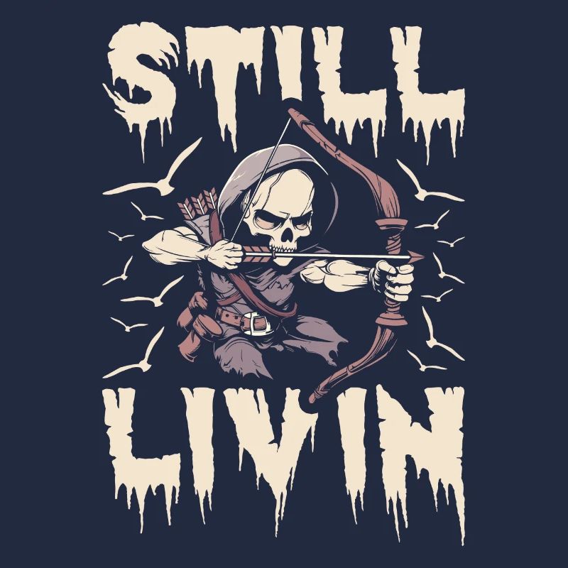 Bogenjagd Bogenjäger Skelett