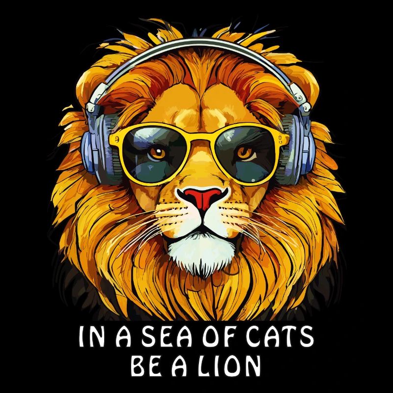 DANS UNE MER DE CHATS, SOYEZ UN LION