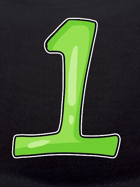 Numéro 1 Vert