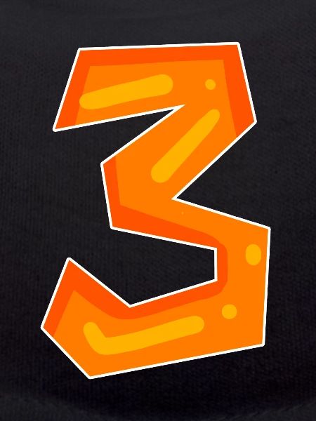 3 orange