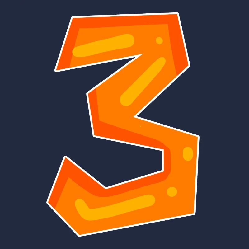 3 orange