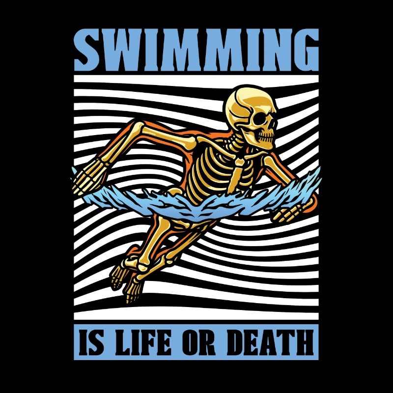 Flotteur de natation Skeleton