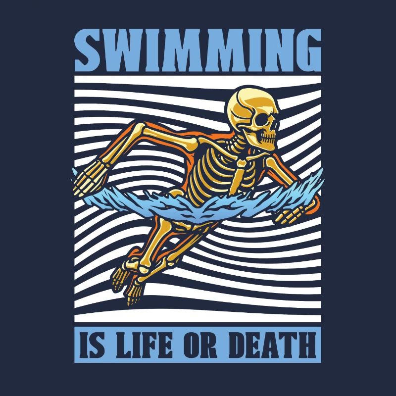 Flotteur de natation Skeleton