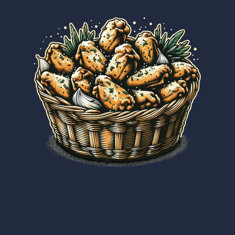 Ailes de poulet Aile de poulet cuit chaud Restauration rapide