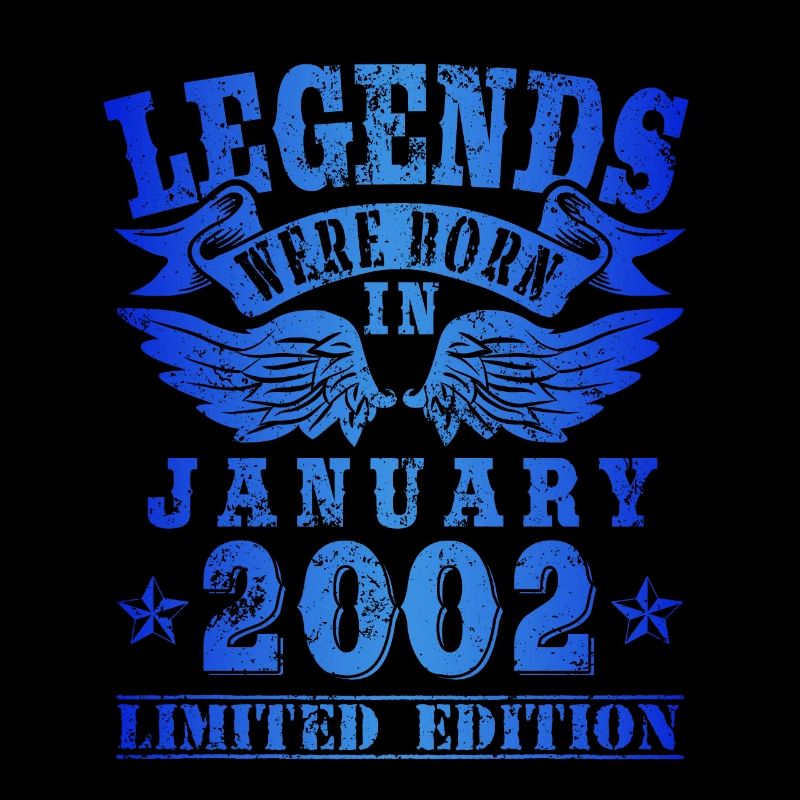 Legends est né en Janvier 2002 Anniversaire