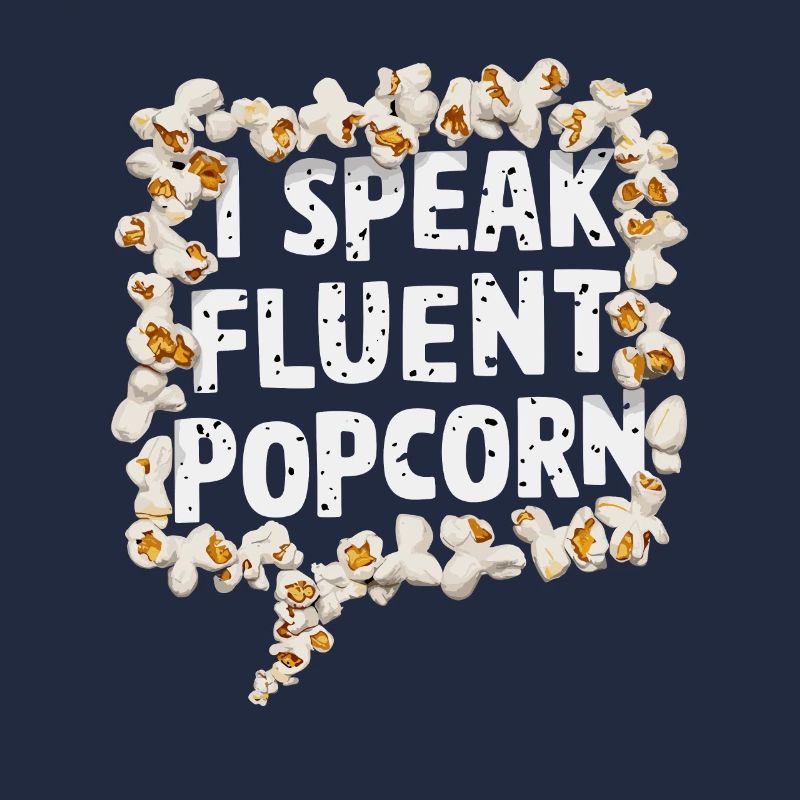 Lustiger Popcorn-spruch, Binge-watching-popcorn