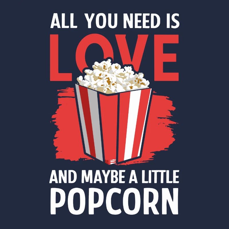 Dicton de pop-corn amusant, pop-corn en rafale