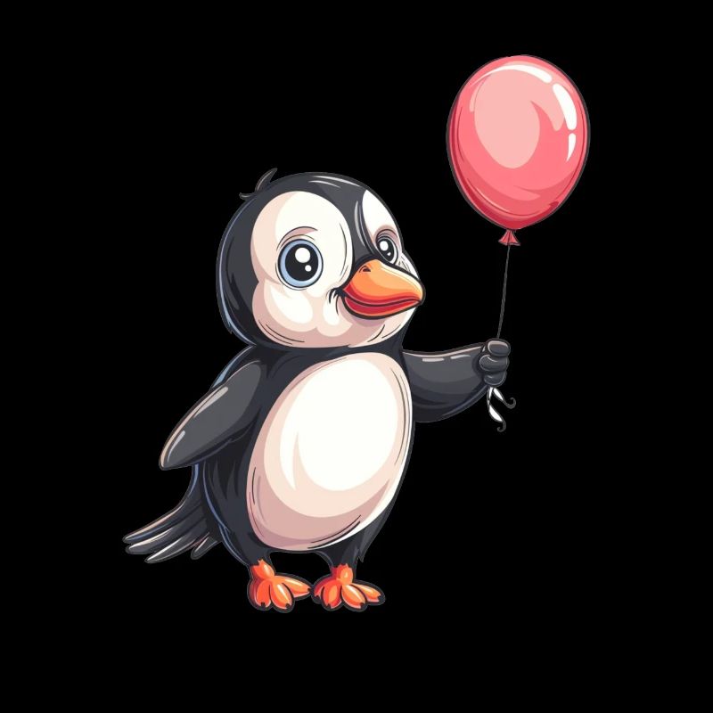 Ballon Pingouin Kawaii Pingouin Mignon