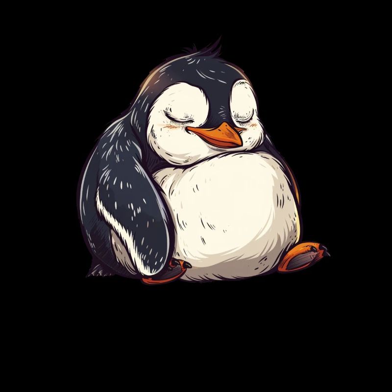 Pingouin Kawaii Pingouin mignon
