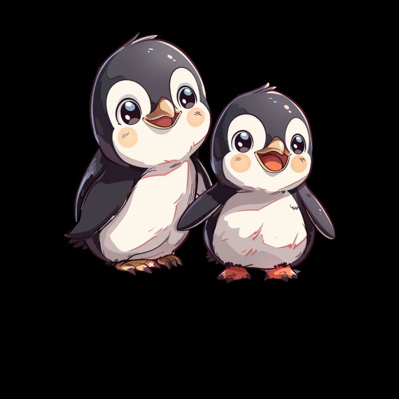 Pingouin Kawaii Pingouin mignon