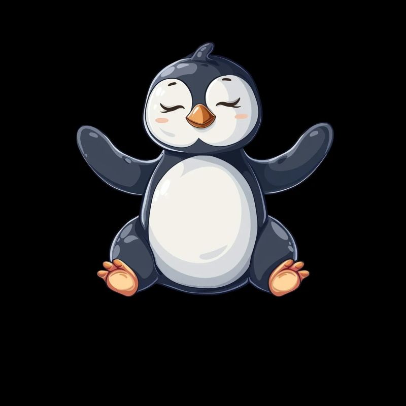 Pingouin Kawaii Pingouin mignon