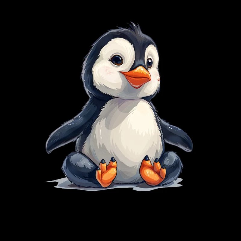 Pingouin Kawaii Pingouin mignon
