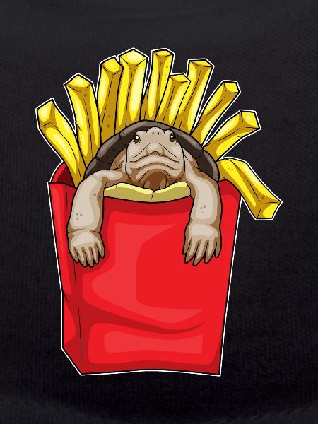 Turtle French fries
