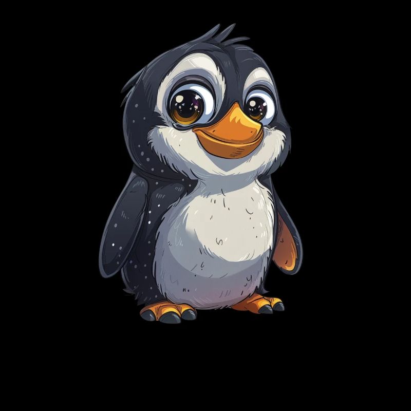 Pingouin Kawaii Pingouin mignon
