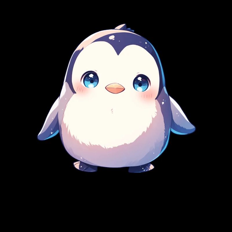 Pingouin Kawaii Pingouin mignon