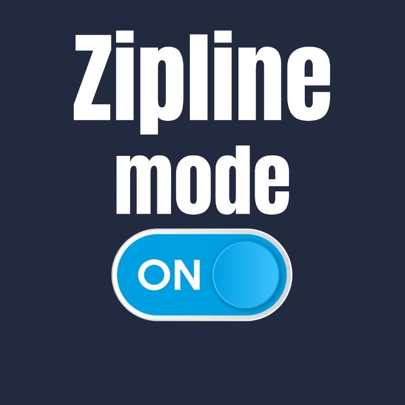 Zipline mode when ziplining, paragliding,