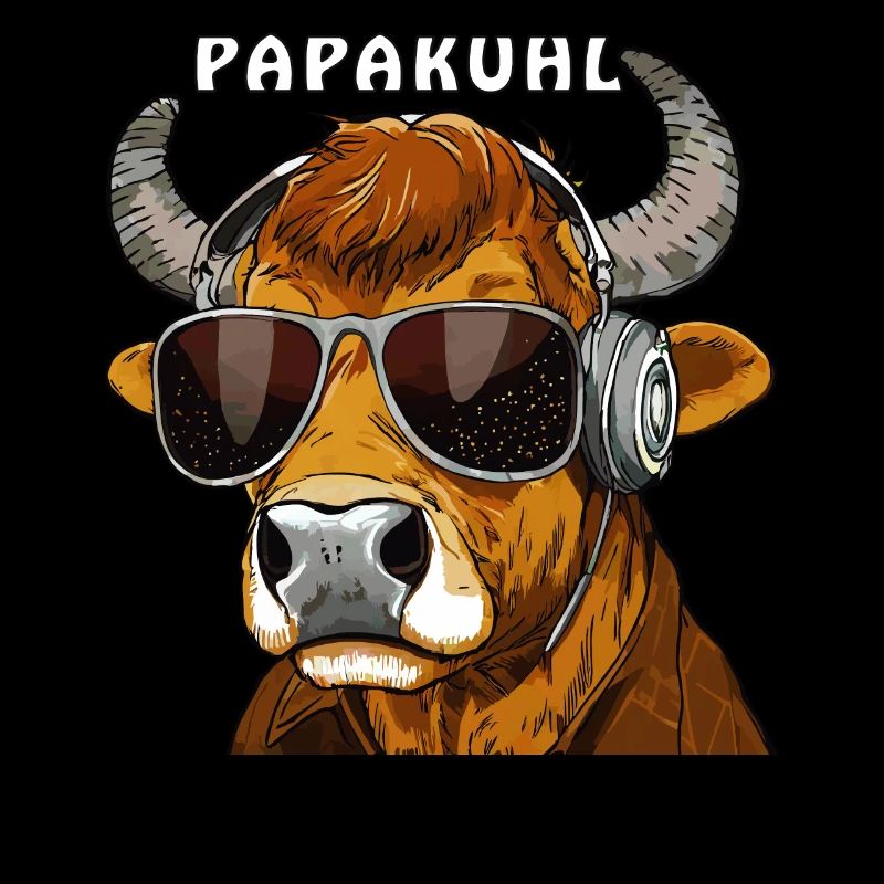 VACHE AVEC LUNETTES DE SOLEIL PAPAKUHL