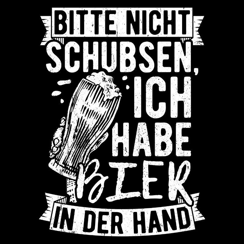 Please don't push I've got beer in my hand hop