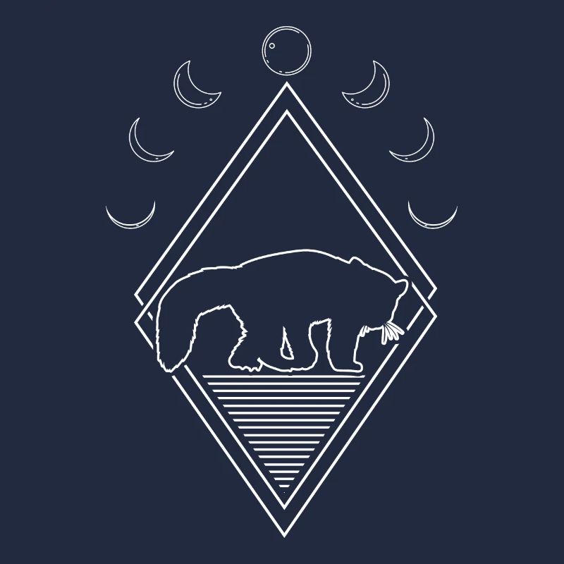 Red Panda Moon Phases