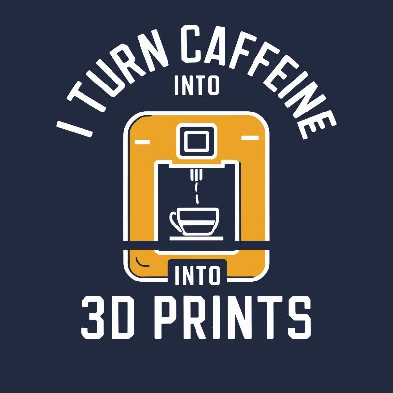 Je transforme la caféine en imprimante 3D