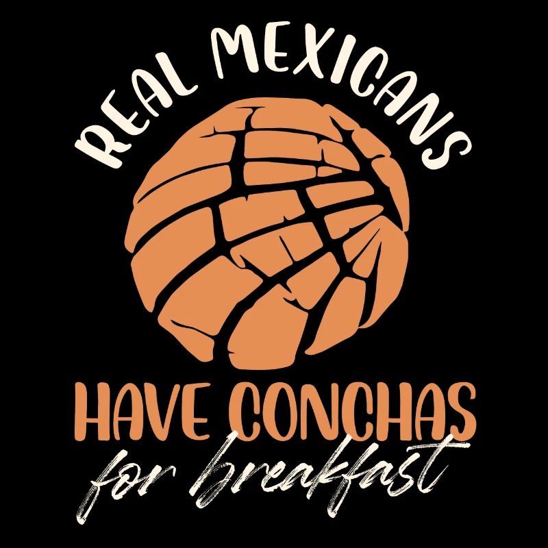 Les vrais Mexicains ont des conchas pour le petit-déjeuner Pan de
