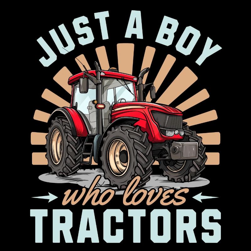Traktor Jungen Landwirtschaft Bauernhof Kinder