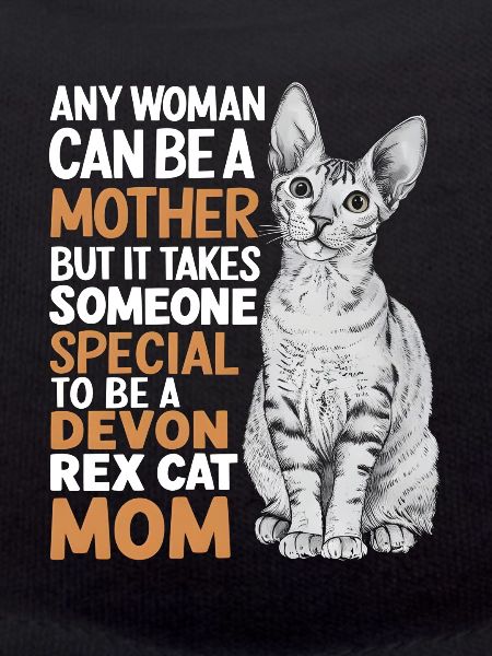 Katze Devon Rex Geschenk