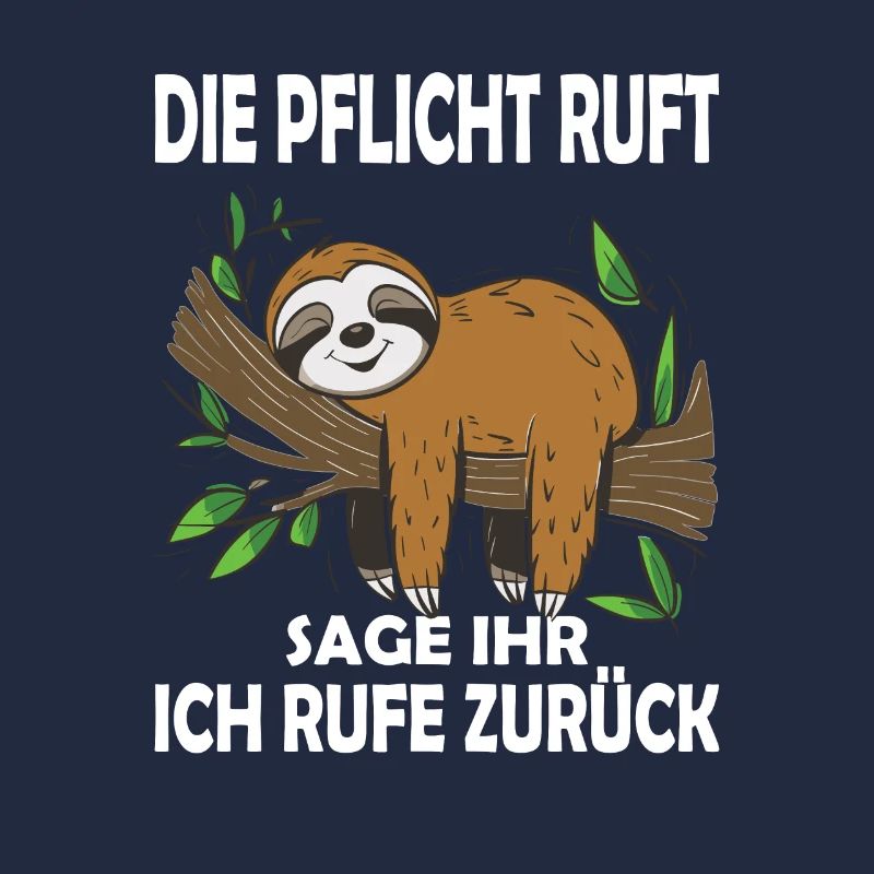 Funny sloth, no desire