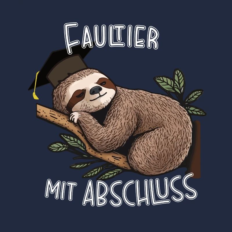Faultier mit Abschluss
