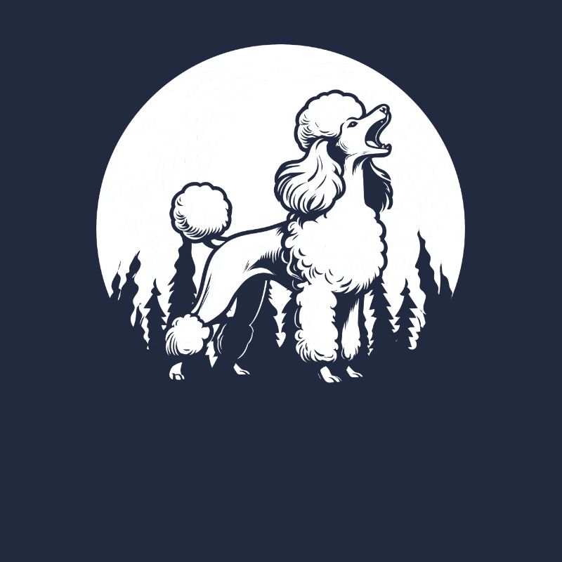 Pudel Moon Howling
