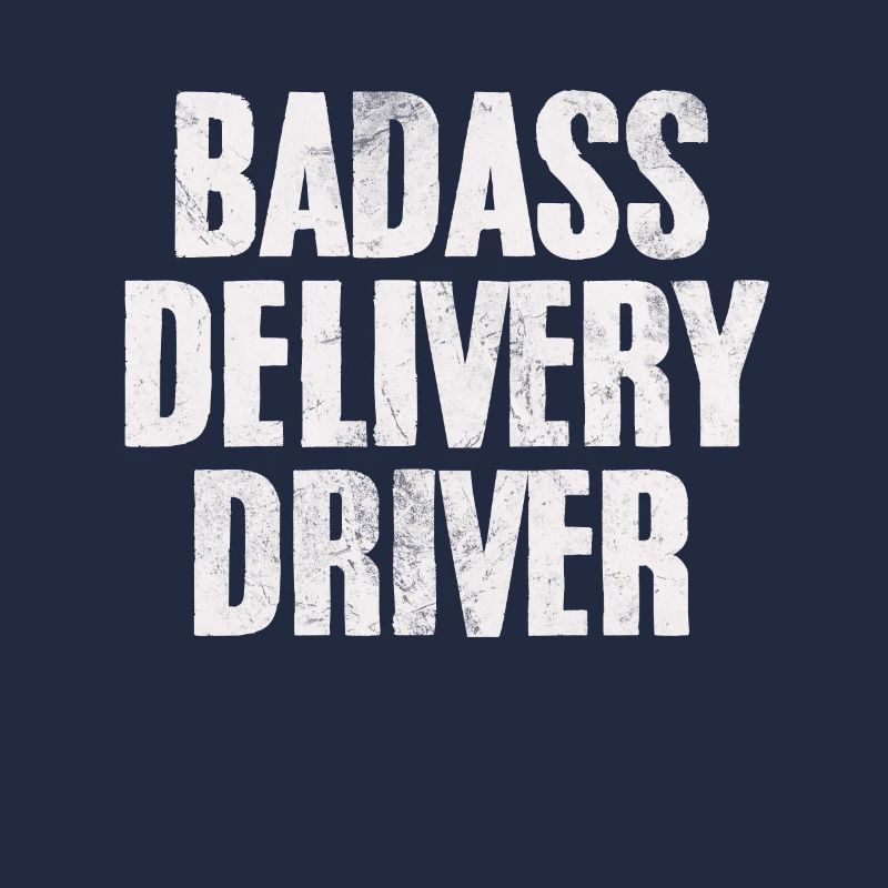 Badass Delivery Driver Paket Paketzustellung