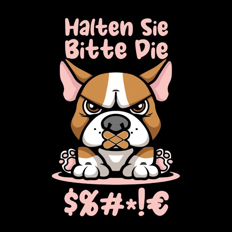 Bull Terriers, please keep your mouth shut