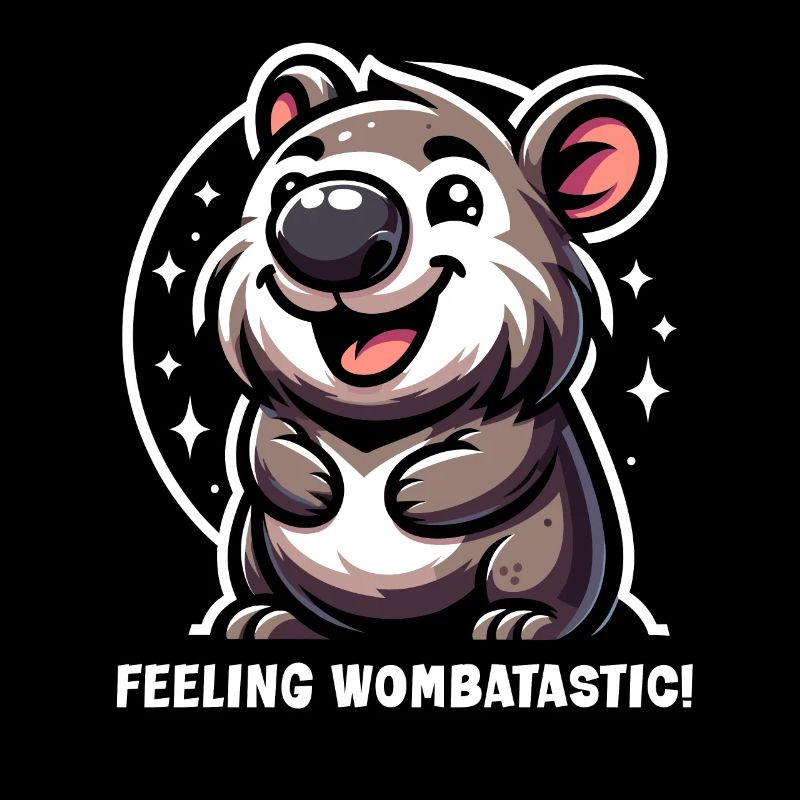 Feeling Wombat-Tastic Heute - Lustiger Wombat