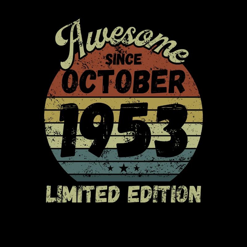 Awesome since October 1953 - Birthday