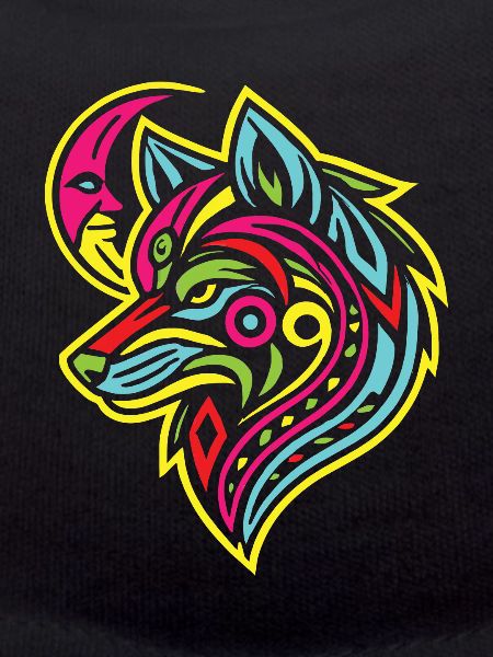 Wolf Tribal Moon Phases