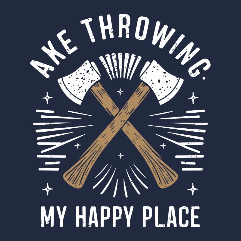 Masters of axe throwing for precise target practice
